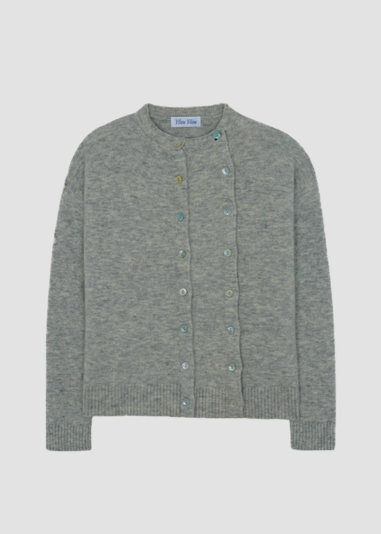 Double Cardigan - Grey