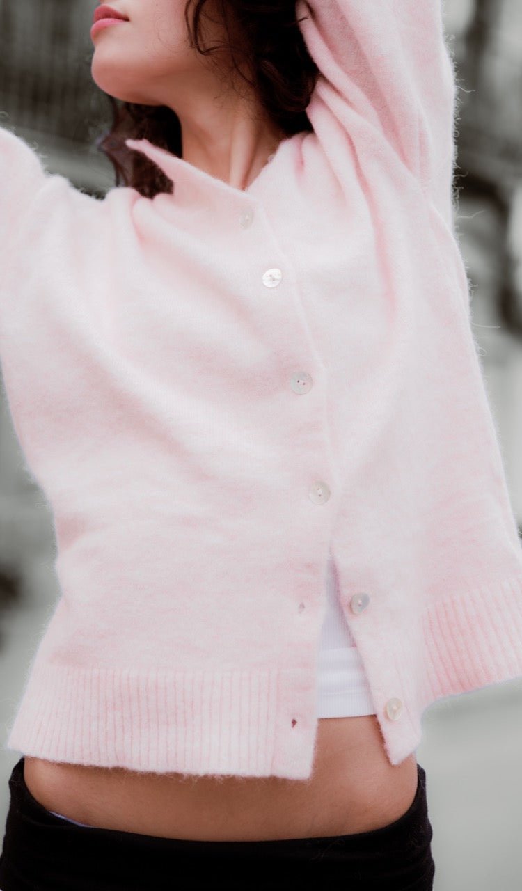 Double Cardigan - Pink