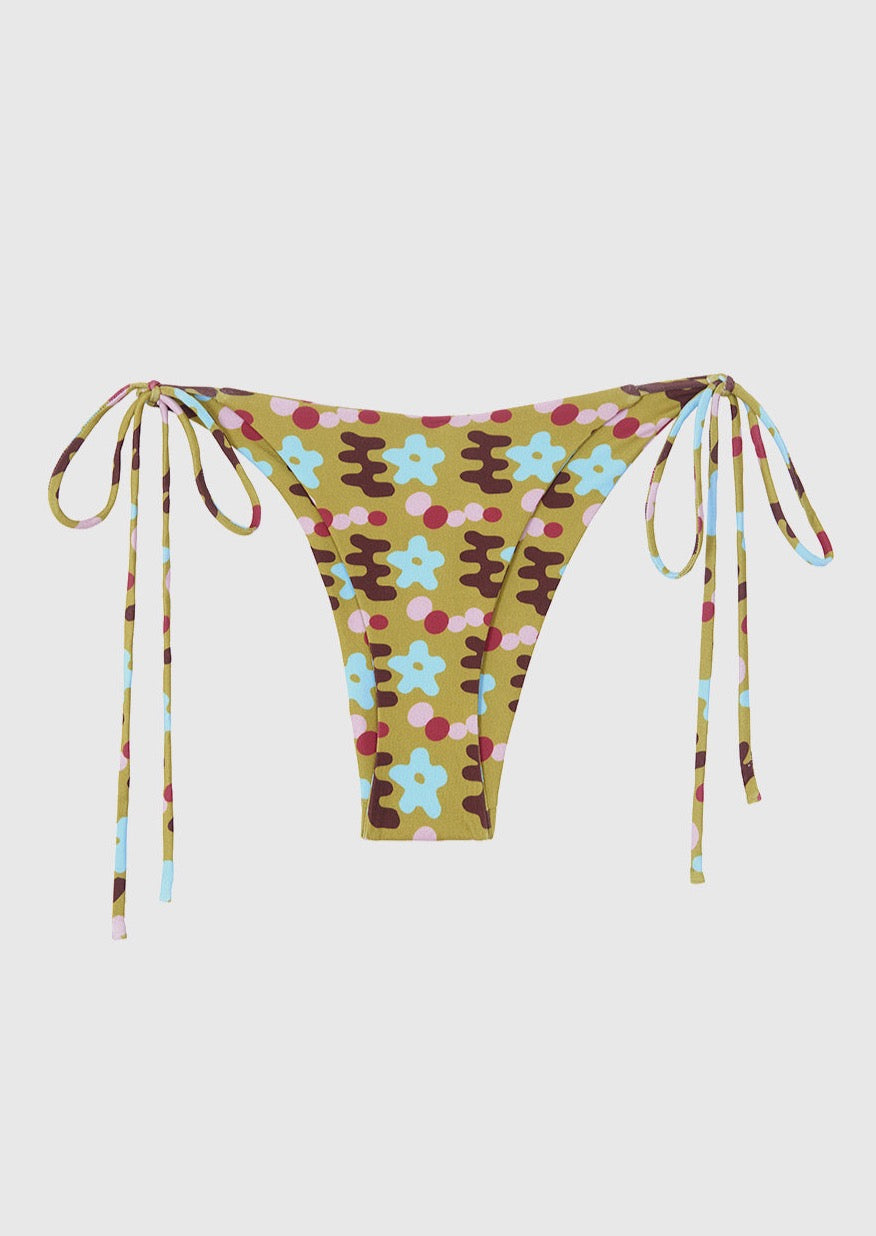 Flower Bikini Bottom - Yilou